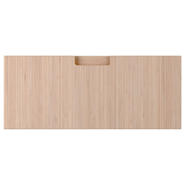 FRÖJERED Drawer front, light bamboo, 61x25 cm
