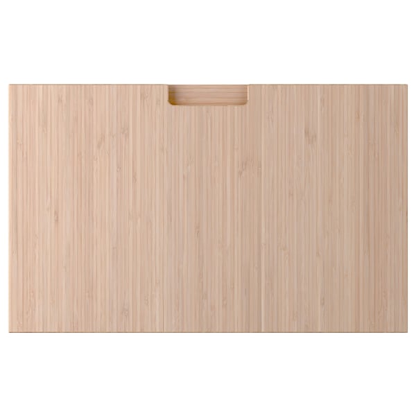 FRÖJERED Drawer front, light bamboo, 61x38 cm