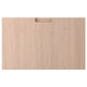Option: FRÖJERED Drawer front, light bamboo, 61x38 cm