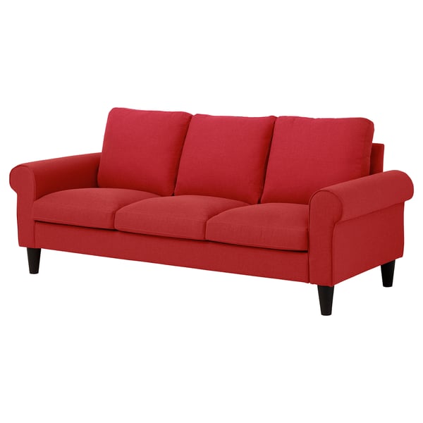 GAMMALBYN 3-seat sofa, red