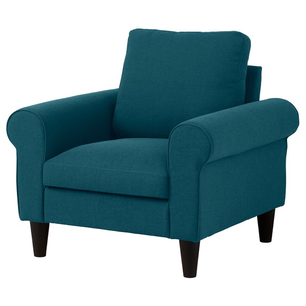 GAMMALBYN Armchair, blue