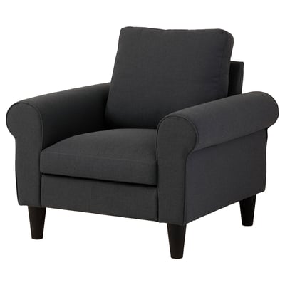 GAMMALBYN Armchair, grey