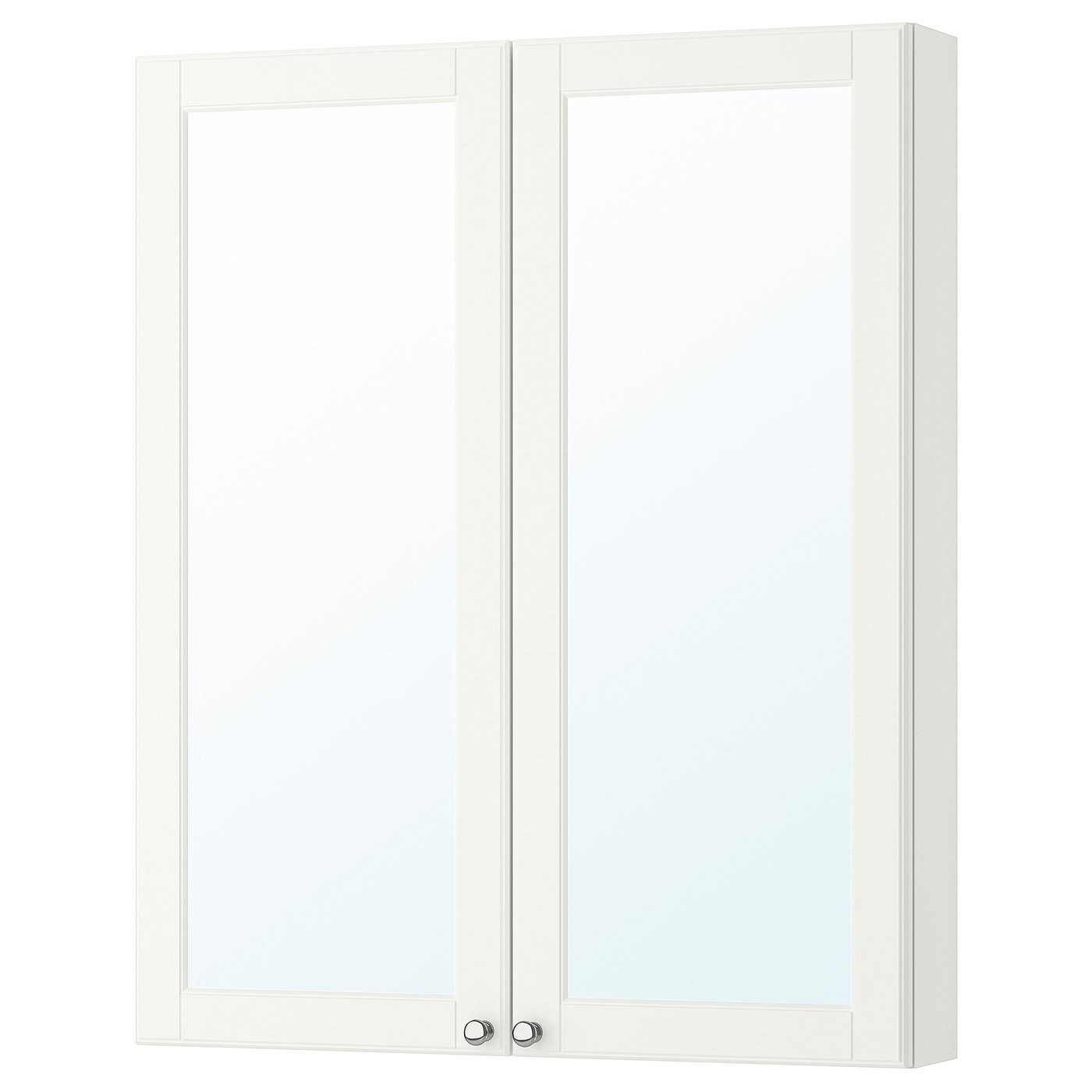 Godmorgon Mirror Cabinet With 2 Doors Kasjon White 80x14x96 Cm Ikea