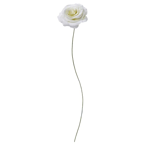GULDSPETT Artificial flower, paper/Rose white, 50 cm