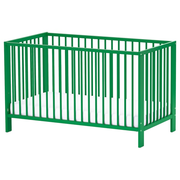 GULLIVER Cot, green, 70x132 cm