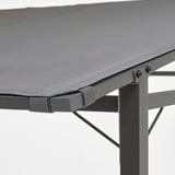 GUNNÖN Gazebo, dark grey/grey, 238x233 cm