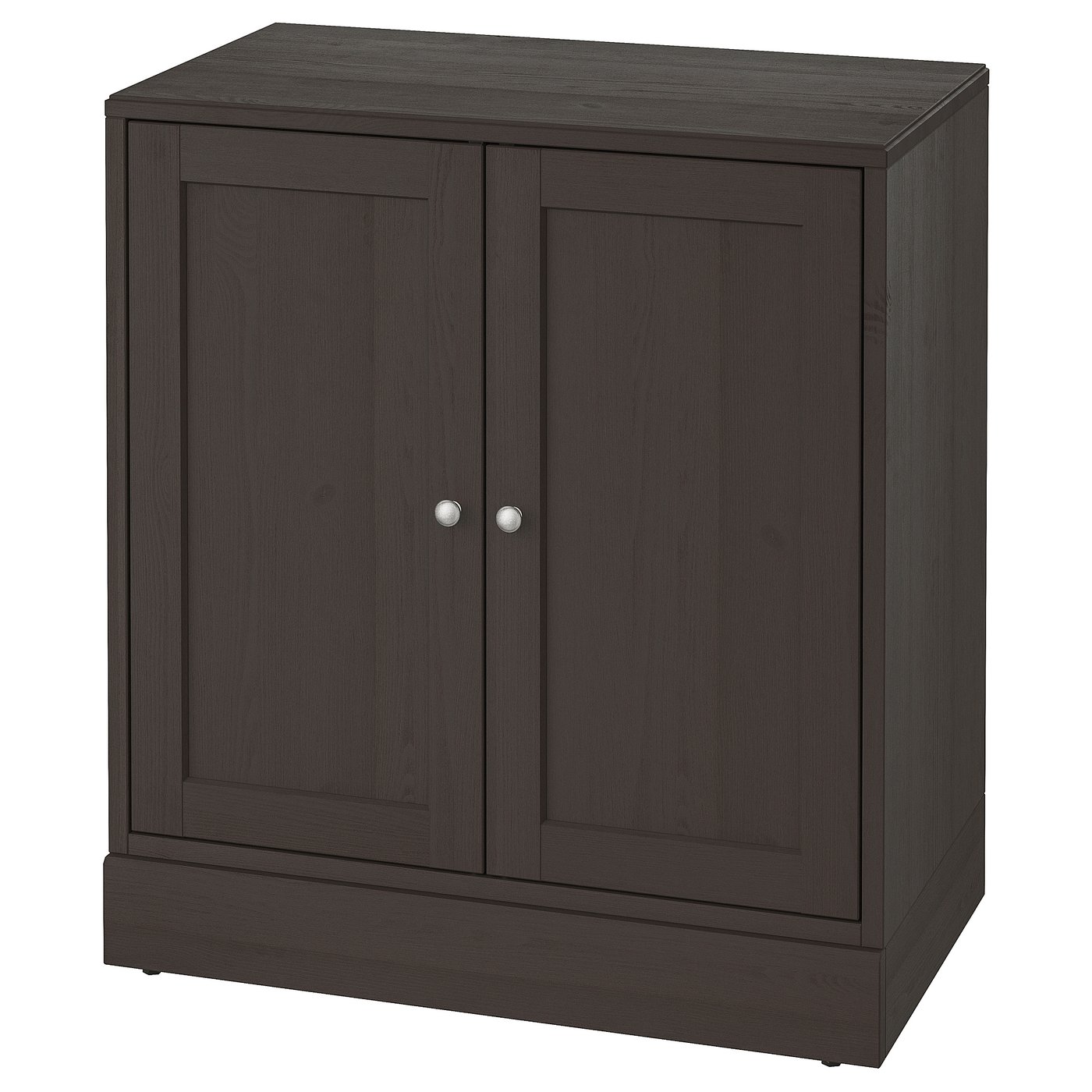 Havsta Cabinet With Plinth Dark Brown 81x47x89 Cm Ikea