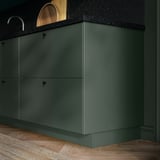 HAVSTORP Cover panel, deep green, 91x244 cm