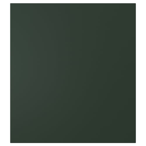 A dark green, rectangular HAVSTORP cabinet with smooth surfaces and clean lines.