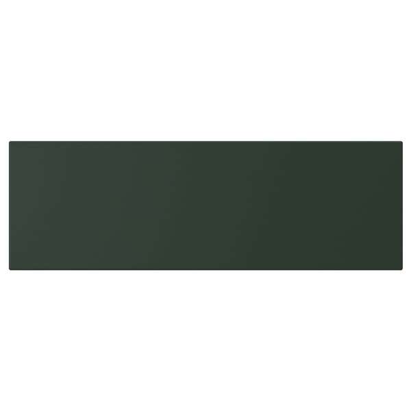 HAVSTORP Drawer front, deep green, 38x13 cm
