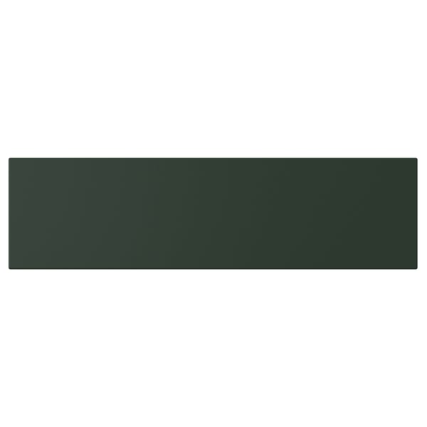 HAVSTORP Drawer front, deep green, 46x13 cm