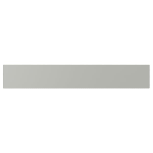HAVSTORP Drawer front, light grey, 76x13 cm