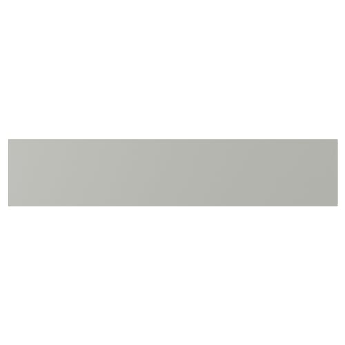 Light grey rectangular panel, smooth surface, simple design.