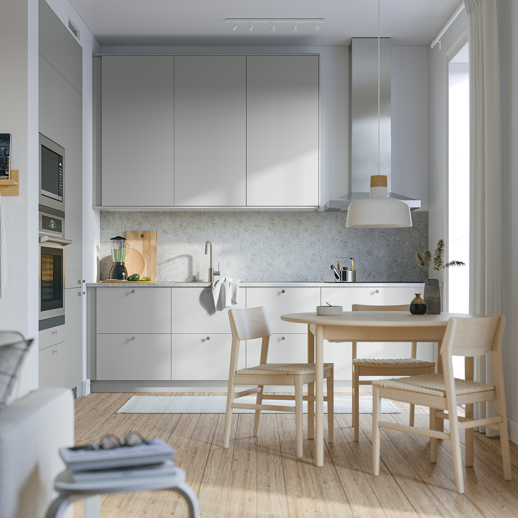 HAVSTORP Drawer front, light grey, 46x38 cm