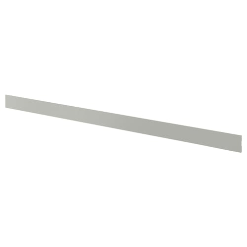 HAVSTORP light grey kitchen plinth, rectangular, smooth, uniform look.