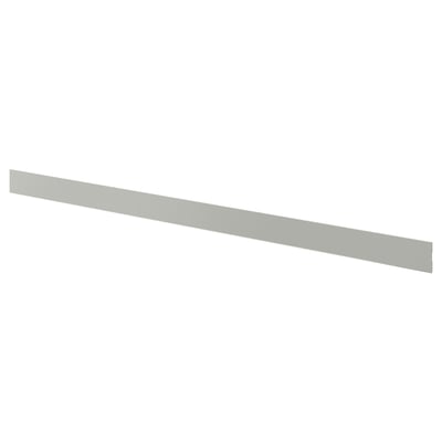 HAVSTORP Plinth, light grey, 213x11 cm