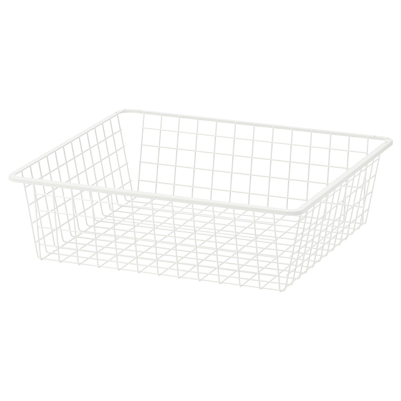HJÄLPA Wire basket, white, 60x55 cm IKEA
