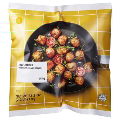 HUVUDROLL Chicken meatballs, frozen, 1000 g