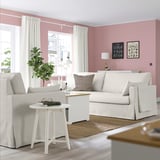 HYLTARP 3-seat sofa, Gransel natural