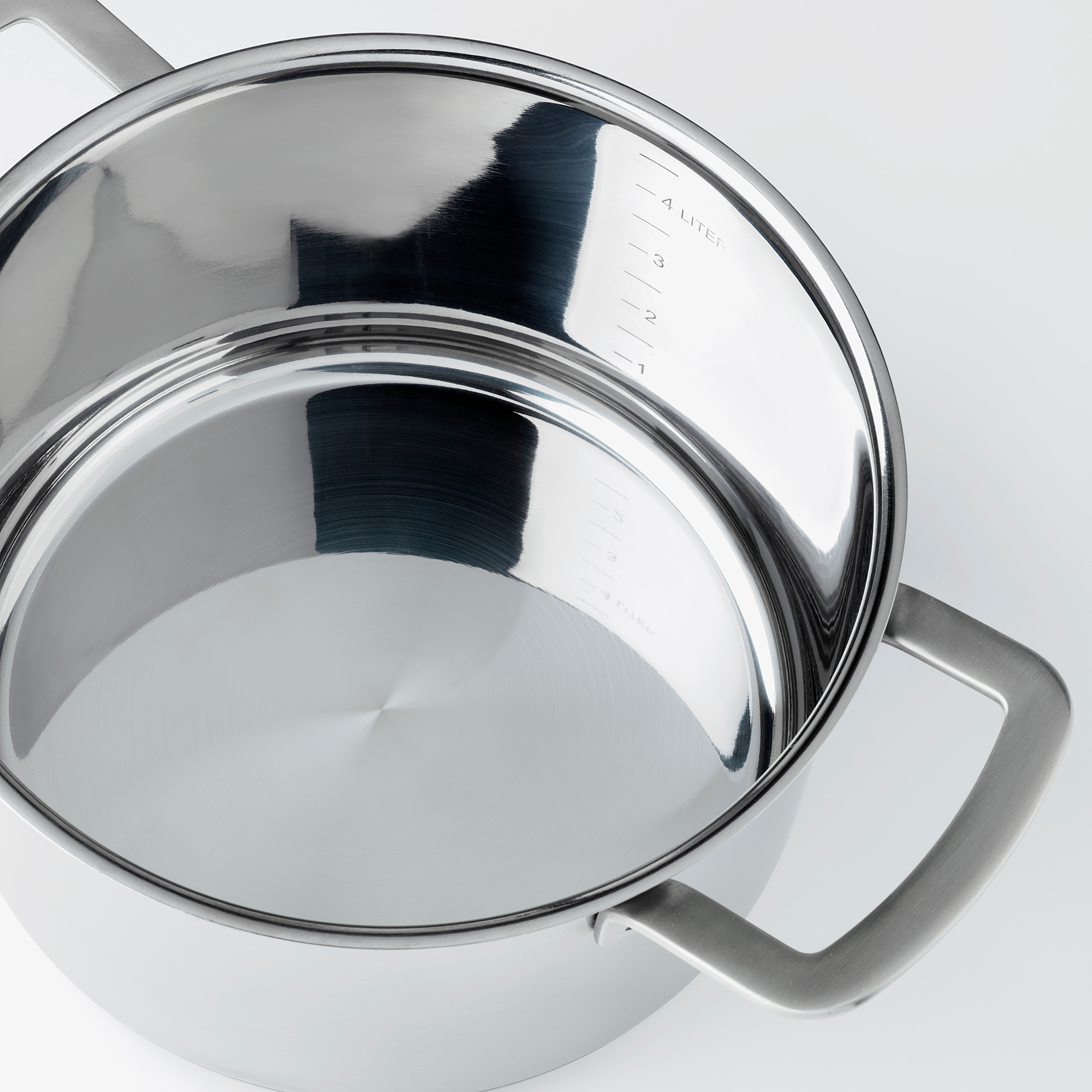 IKEA 365+ Pot with lid stainless steel/glass IKEA