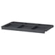 Option: IVAR Shelf, dark grey/felt, 83x50 cm
