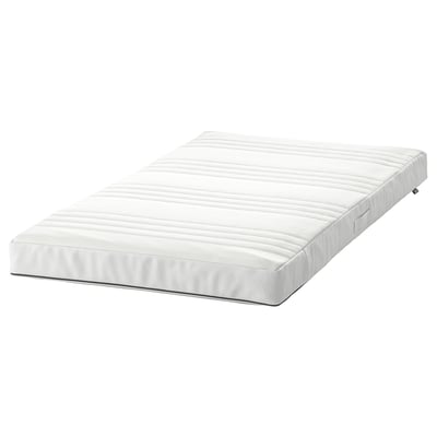 JÄTTETRÖTT Pocket spring mattress for cot, white, 70x132 cm
