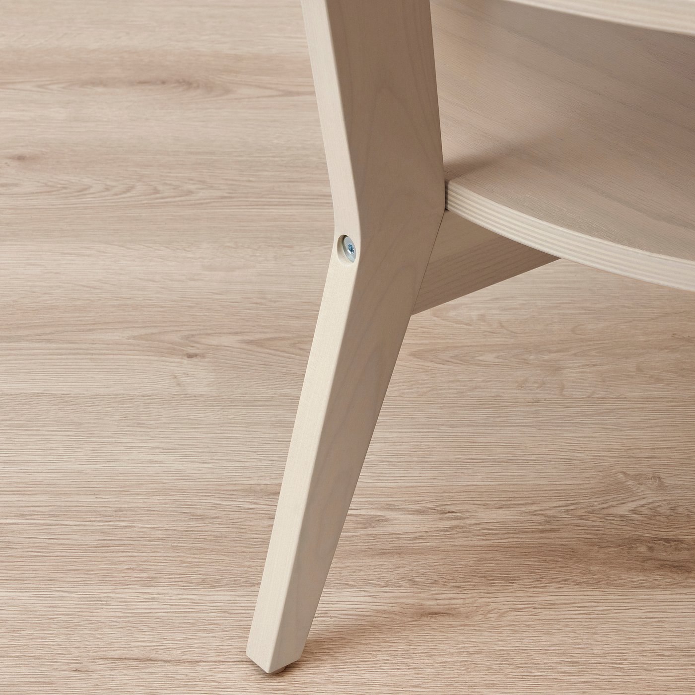 JAKOBSFORS coffee table, oak veneer, 80 cm - IKEA