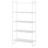 JONAXEL Shelving unit, white, 80x38x160 cm