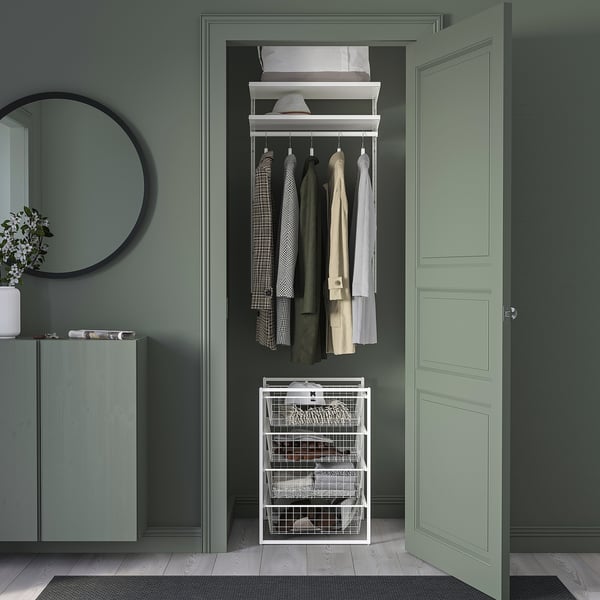 JONAXEL Storage combination, white, 50x51x70 cm