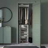JONAXEL Storage combination, white, 50x51x104 cm