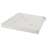 JUSTINA Chair pad, natural, 42/35x40x4 cm