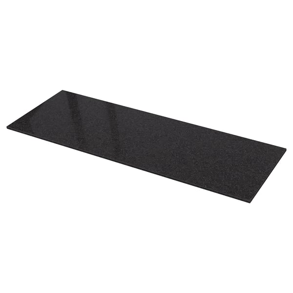 KASKER Custom made worktop, anthracite mineral effect/quartz, 1 m²x2.0 cm