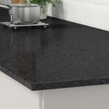 KASKER Custom made worktop, anthracite mineral effect/quartz, 1 m²x2.0 cm