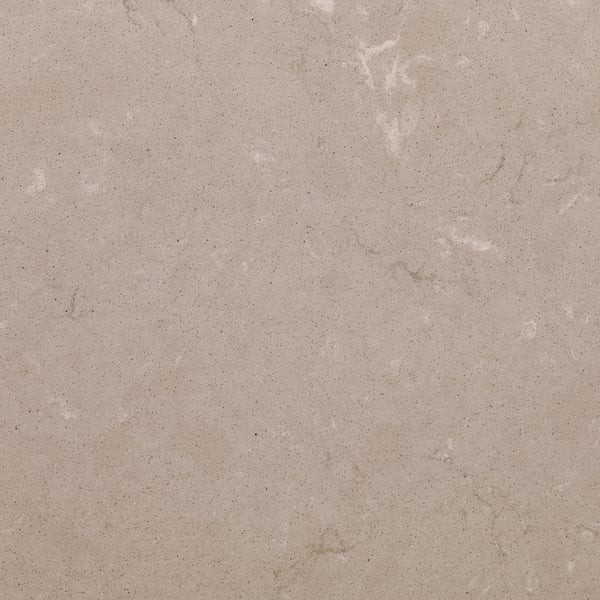 KASKER Custom made worktop, dark beige marble effect/quartz, 1 m²x2.0 cm