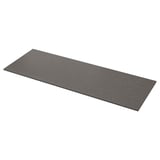 KASKER Custom made worktop, matt dark grey/marble effect quartz, 1 m²x2.0 cm