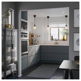 KASKER Custom made worktop, white marble effect/quartz, 1 m²x2.0 cm