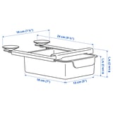 KLIPPKAKTUS Storage box for fridge