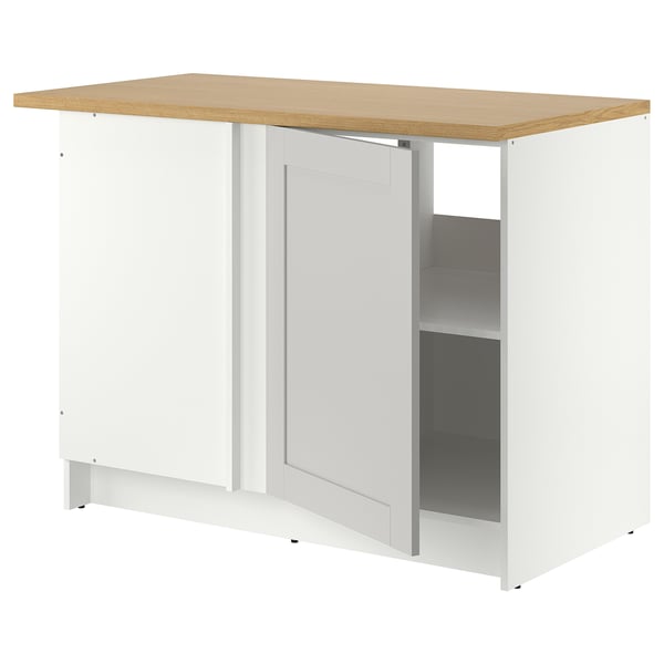 Knoxhult Corner Base Cabinet Grey 112x61x91 Cm Ikea