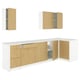 Option: KNOXHULT Corner kitchen, oak effect
