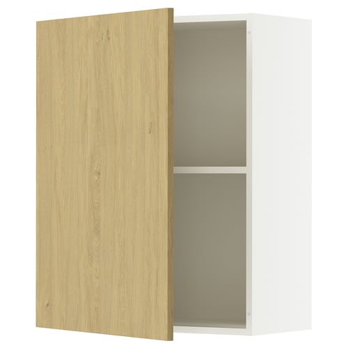 KNOXHULT light wood wall cabinet, simple design, clean front, vertical shape, perfect storage.