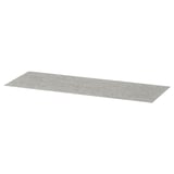 KOMPLEMENT Drawer mat, light grey patterned, 90x30 cm