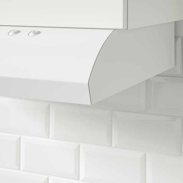LAGAN Under cabinet extractor hood, white