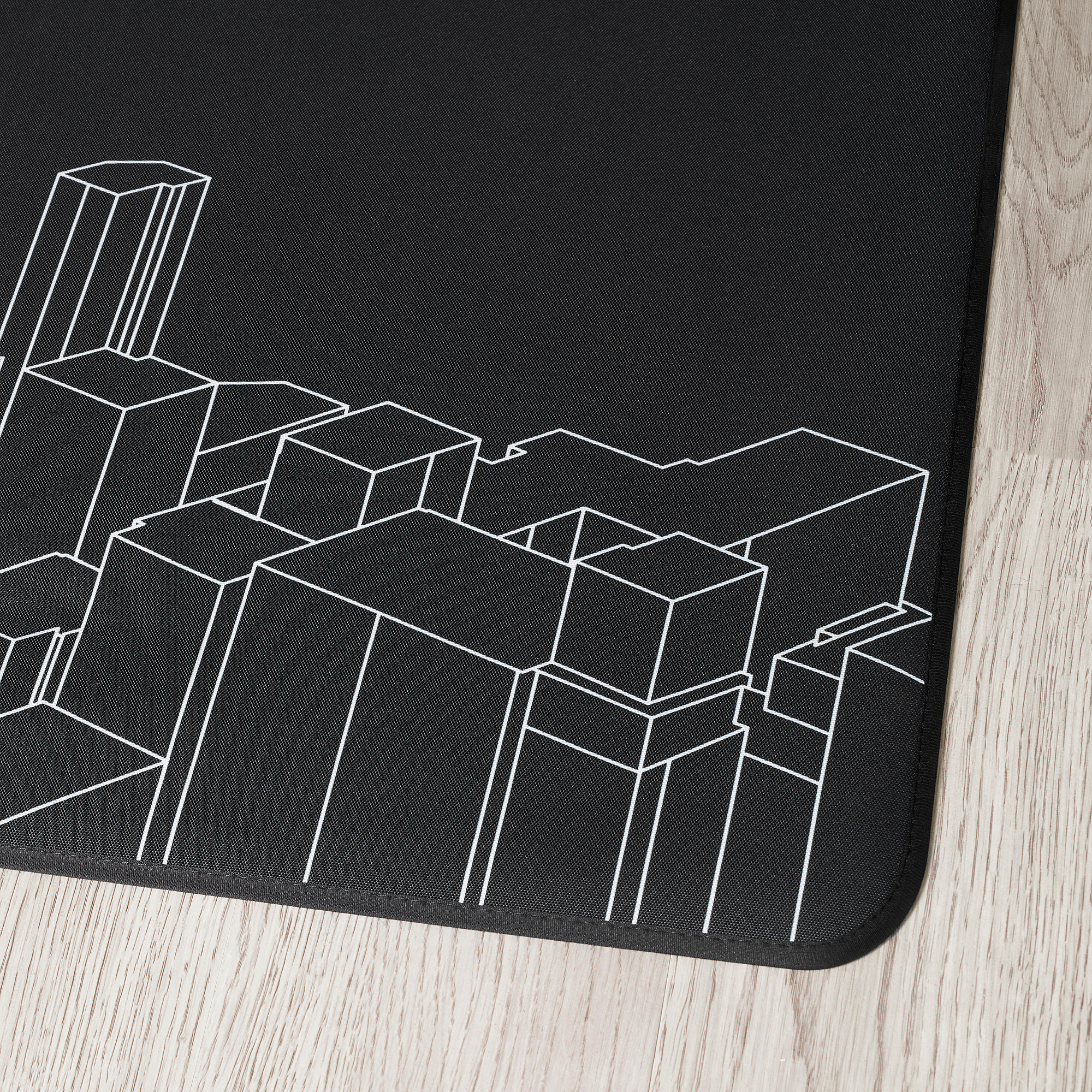 LÅNESPELARE Floor protector, 110x100 cm