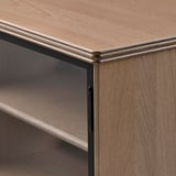 LANESUND TV storage combination, grey-brown, 322x47x81 cm