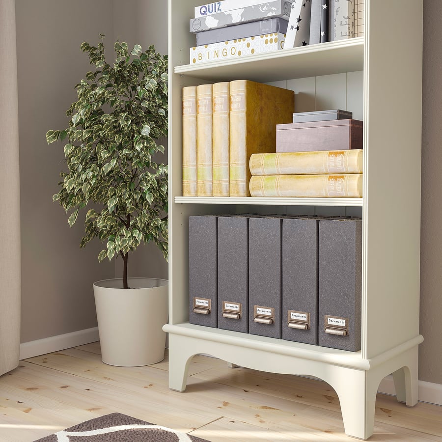 LOMMARP bookcase, light beige, 65x199 cm IKEA