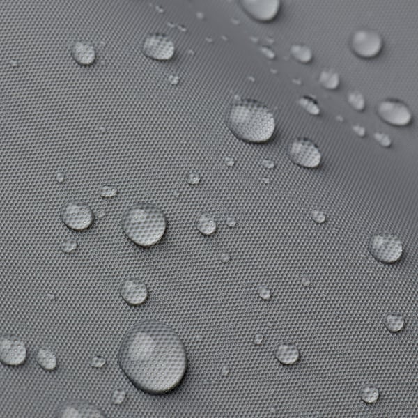 LUDDHAGTORN Shower curtain, grey, 180x180 cm
