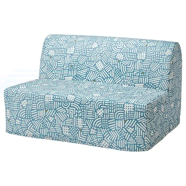 LYCKSELE Cover for 2-seat sofa-bed, Tutstad multicolour