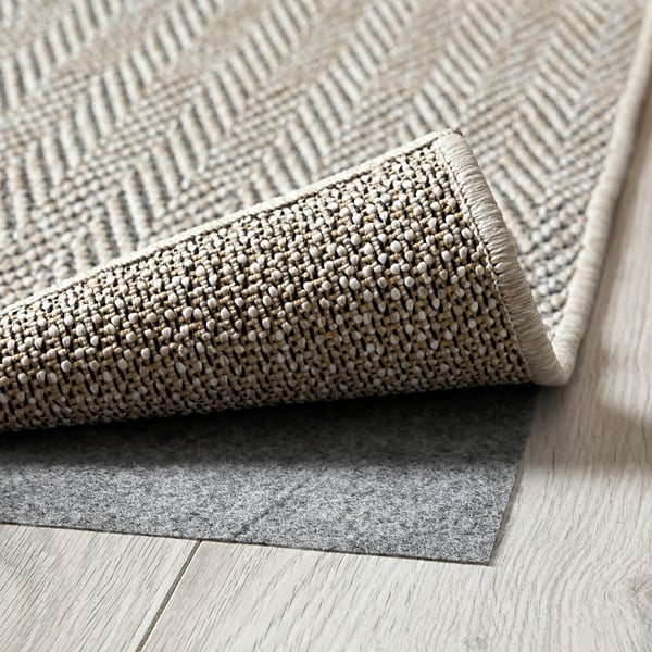 LYDERSHOLM Rug flatwoven, in/outdoor, beige, 160x230 cm