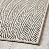 LYDERSHOLM Rug flatwoven, in/outdoor, beige, 160x230 cm