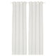 MATILDA Sheer curtains, 1 pair, white/with eyelets, 145x250 cm